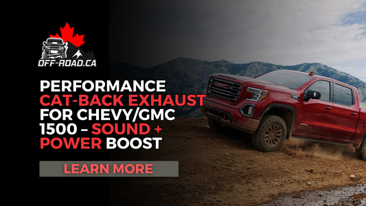 Performance Cat-Back Exhaust for Chevy/GMC 1500 – Sound + Power Boost