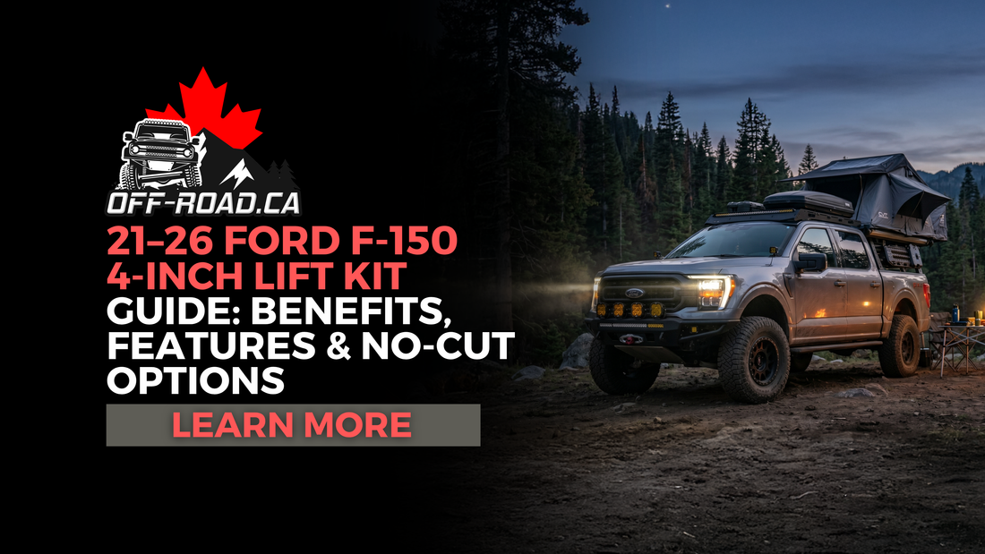 2021–2026 Ford F-150 4-Inch Lift Kit Guide: Benefits, Features & No-Cut Options