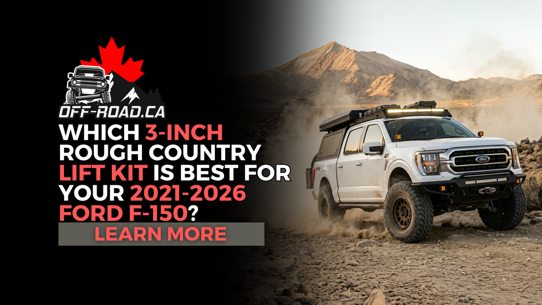 Which 3-Inch Rough Country Lift Kit Is Best For Your (21-26) Ford F-150?