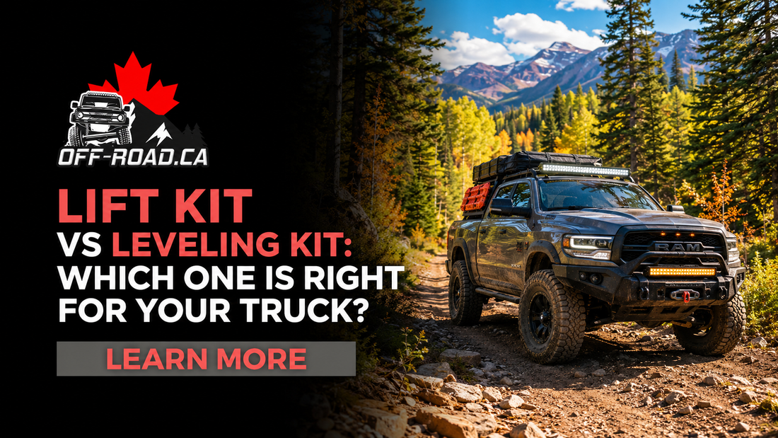 Lift Kit vs Leveling Kit: Which One Is Right?