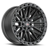 VORTEK VRT-608MB Matte Black 17x9 6x135/6x139.7 Wheels | Offset: -12 | Backspace: 4.5 | Bore: 106.1