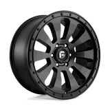 Fuel D630 MATTE BLACK 20x9 6x139.7 Wheels | Offset: 20 | Backspace: 5.79 | Bore: 108
