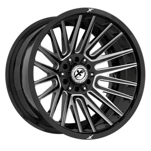 XF OFFROAD XF-234 Gloss Black Milled 20x10 6x135/6x139.7 Wheels | Offset: -12 | Backspace: nan | Bore: 106.4