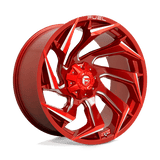 Fuel D754 CANDY RED MILLED 24x12 5x127/5x139.7 Wheels | Offset: -44 | Backspace: 4.77 | Bore: 87.1