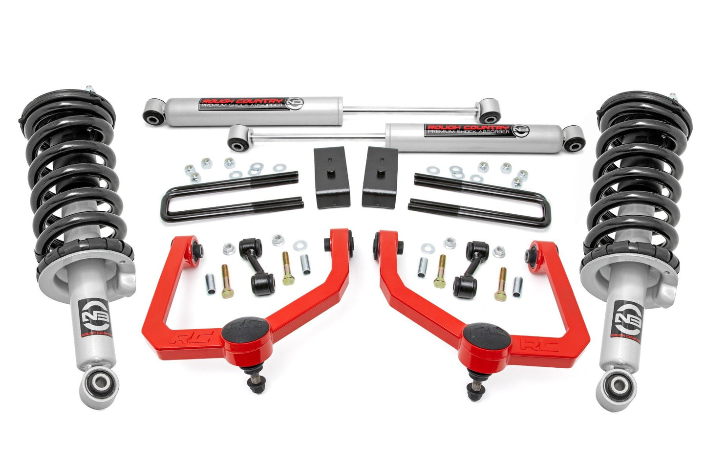 3 Inch Lift Kit | N3 Struts & Shocks | Nissan Titan 2WD/4WD (2004-2023)