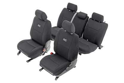 Seat covers | FR & RR | Crew Cab | Toyota Tacoma 2WD/4WD (05-15)