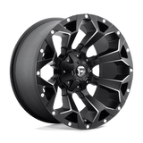 Fuel D546 MATTE BLACK MILLED 20x12 5x114.3/5x127 Wheels | Offset: -43 | Backspace: 4.81 | Bore: 78.1