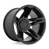 Fuel D763 MATTE BLACK 22x14 5x127/5x139.7 Wheels | Offset: -75 | Backspace: 4.55 | Bore: 87.1
