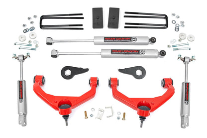 3.5 Inch Lift Kit | w/ Overloads | Chevy/GMC 2500HD/3500HD 2WD/4WD (11-19)