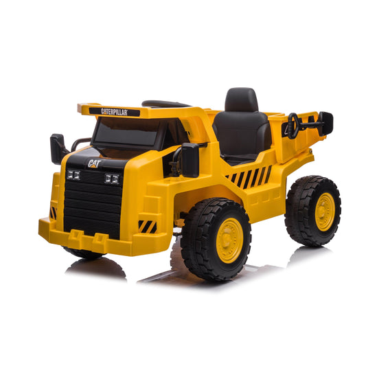 12V CAT Electric Dump Truck 1 Seater Ride-On