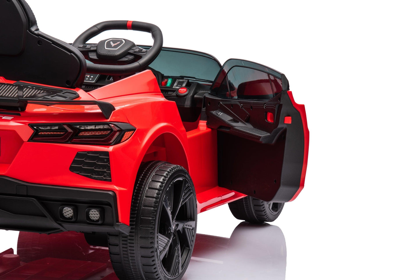 12V Chevrolet Corvette C8 1-Seater Kids Ride-On Car