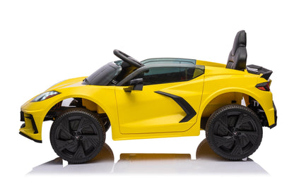 12V Chevrolet Corvette C8 1-Seater Kids Ride-On Car