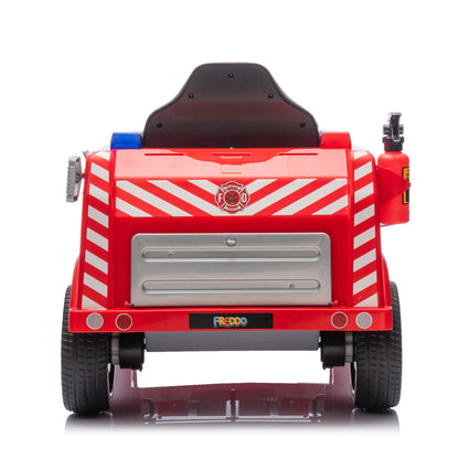 12V Freddo Firetruck 1 Seater Ride on