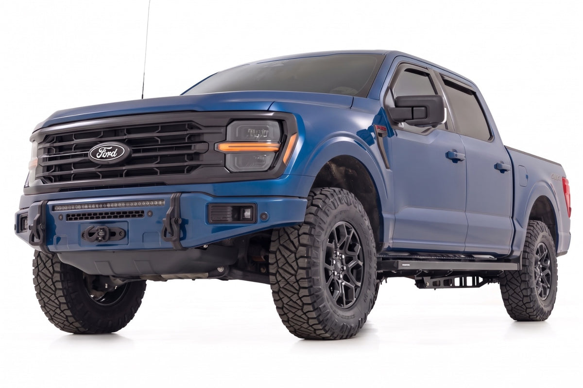 FXS Front Bumper | B3 Atlas Blue | EcoBoost | Ford F-150 2WD/4WD (2021-2025)
