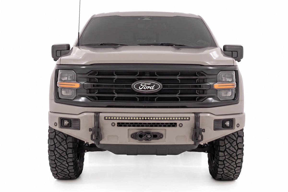 FXS Front Bumper | DR Avalanche Gray | EcoBoost | Ford F-150 2WD/4WD (2021-2025)
