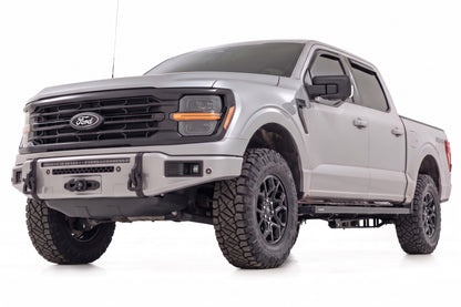 FXS Front Bumper | JS Iconic Silver | EcoBoost | Ford F-150 2WD/4WD (2021-2025)