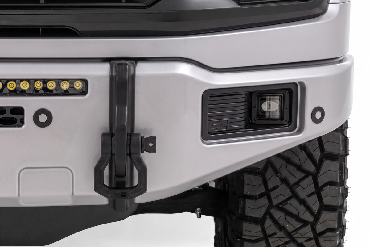 FXS Front Bumper | JS Iconic Silver | EcoBoost | Ford F-150 2WD/4WD (2021-2025)