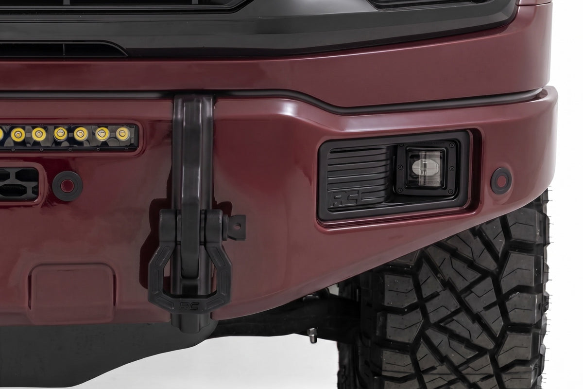 FXS Front Bumper | E2 Magma Red | EcoBoost | Ford F-150 2WD/4WD (2021-2025)