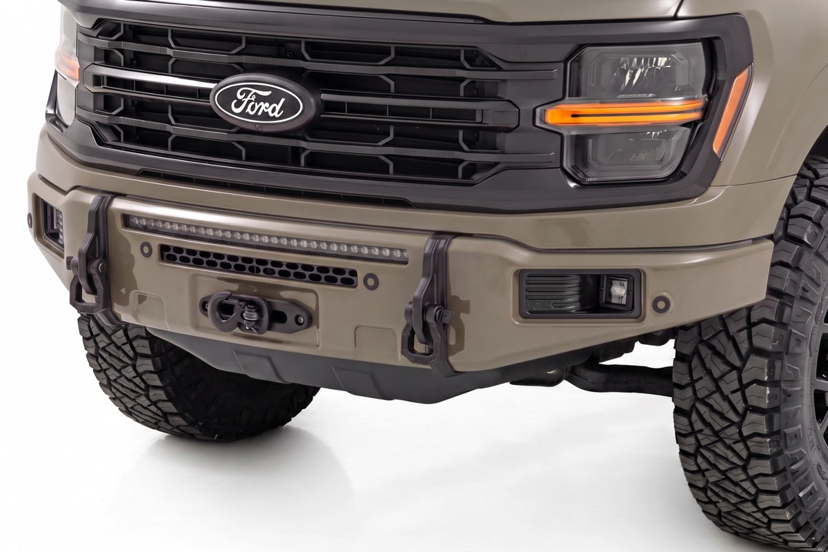 FXS Front Bumper | T9 Marsh Gray | EcoBoost | Ford F-150 2WD/4WD (2021-2025)