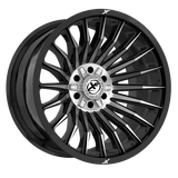 XF OFFROAD XF-231 Titanium Dark Tint 22x12 8x165.1/8x180 Wheels | Offset: -44 | Backspace: nan | Bore: 125.2