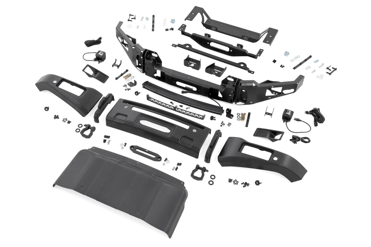 FXS Front Bumper | E7 Velocity Blue | EcoBoost | Ford F-150 2WD/4WD (2021-2025)