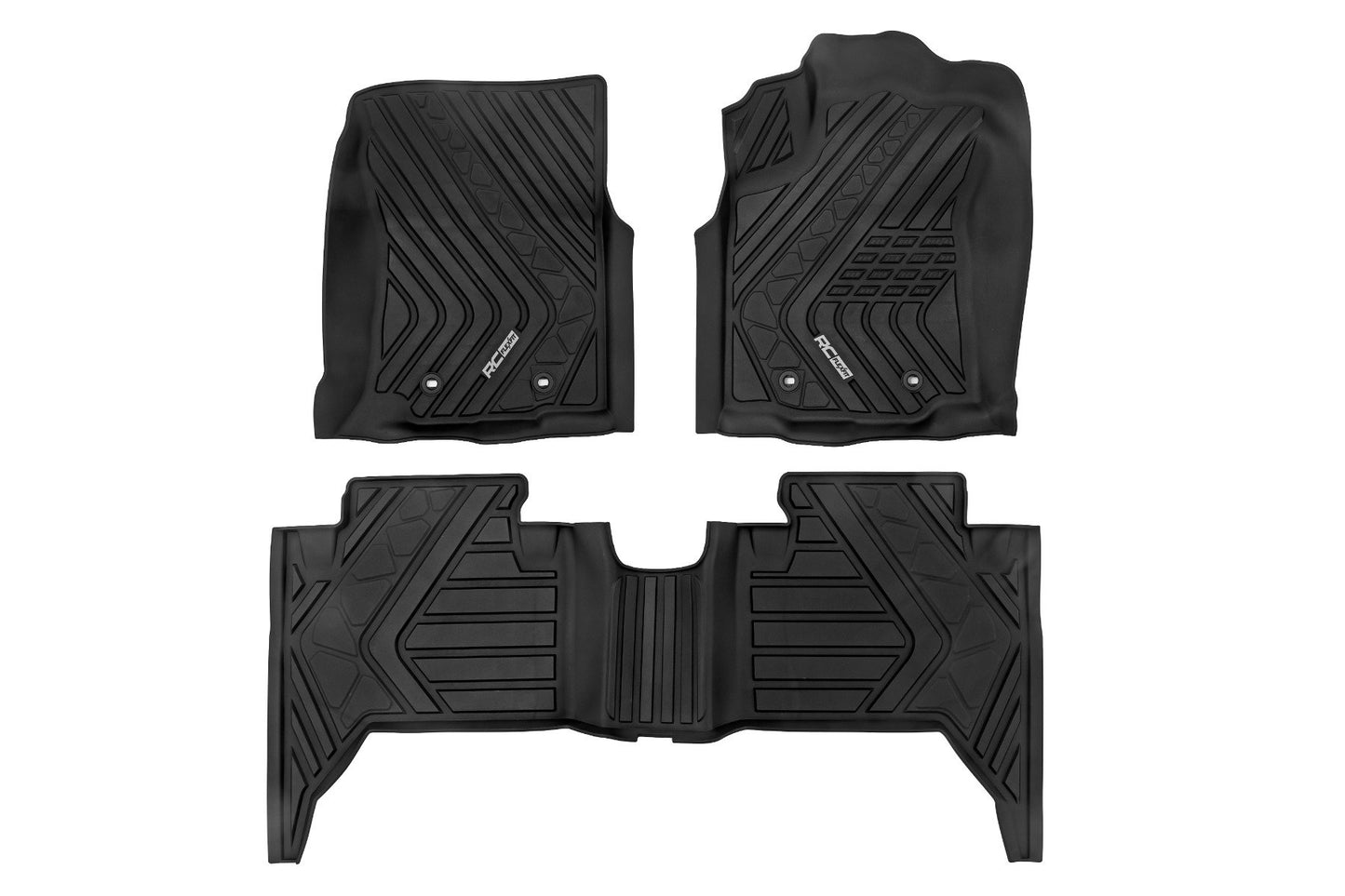 Flex-Fit Floor Mats | Front and Rear | Toyota Tacoma 2WD/4WD (2016-2023)