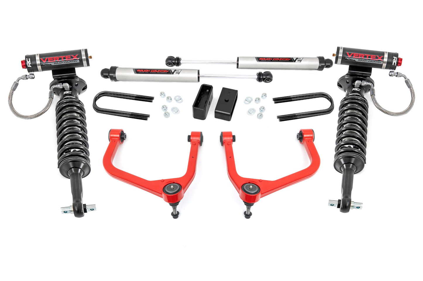 3.5 Inch Lift Kit | Vertex/V2 | Rear Mono Leaf | Chevy Silverado 1500 (22-24)