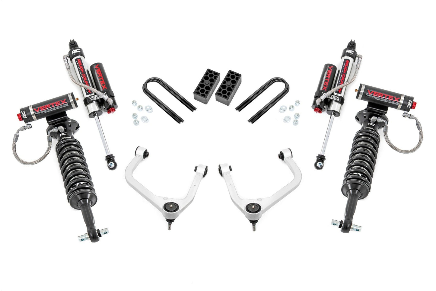 3.5 Inch Lift Kit | Vertex | Rear Mono Leaf | Chevy Silverado 1500 (2025)