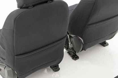 Seat Covers | FR Bucket and RR Bench w/armrest | Ford Ranger (19-23)