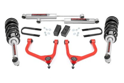 3.5 Inch Lift Kit | Mono Leaf Rear | N3 Struts | GMC Sierra 1500 2WD/4WD (2025)
