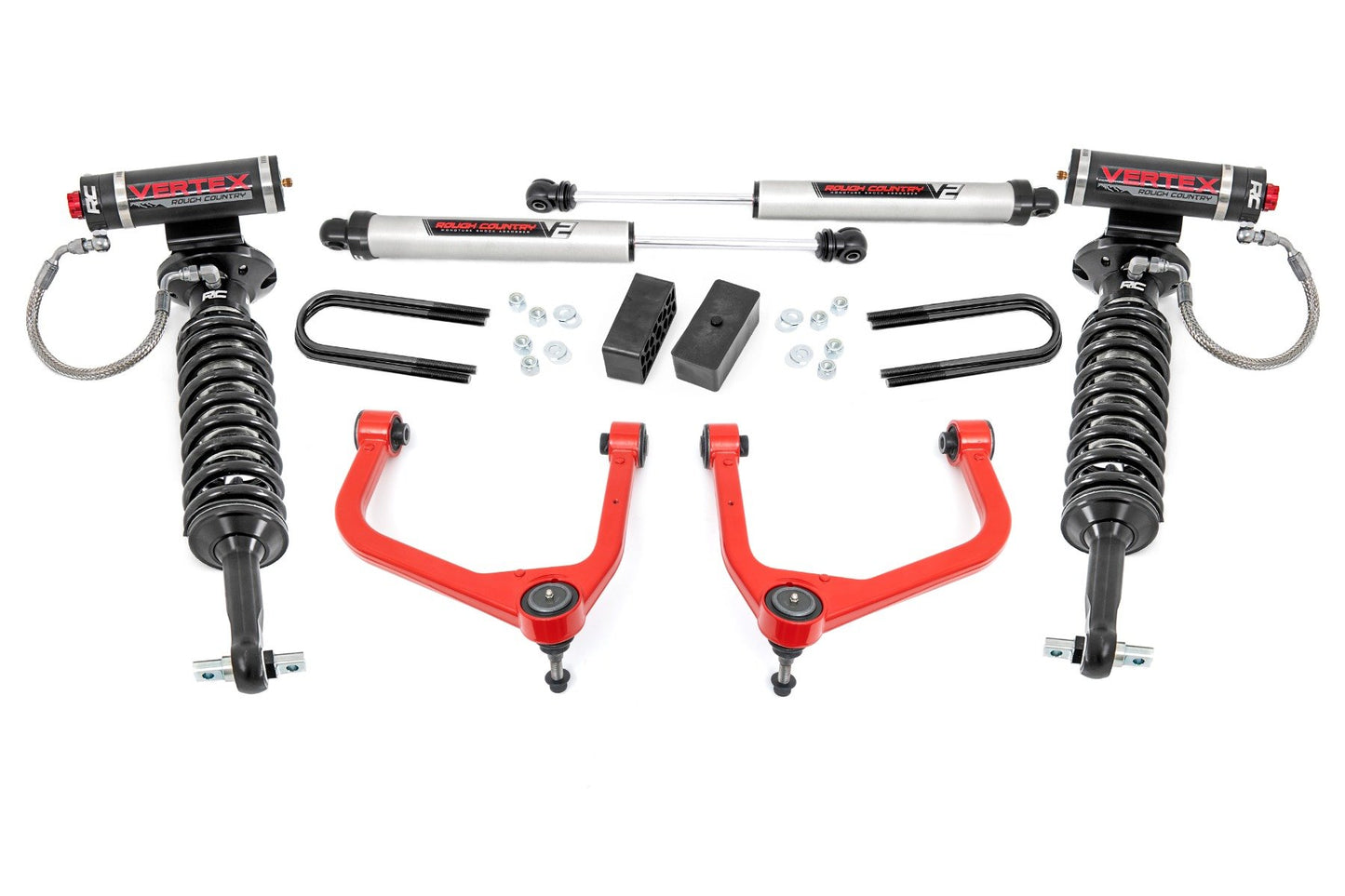 3.5 Inch Lift Kit | Mono Leaf Rear | Vertex/V2 | GMC Sierra 1500 2WD/4WD (2025)