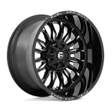 Fuel D795 GLOSS BLACK MILLED 22x12 5x114.3/5x127 Wheels | Offset: -44 | Backspace: 4.77 | Bore: 78.1