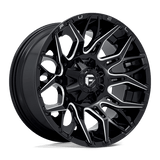 Fuel D769 GLOSSY BLACK MILLED 20x10 6x135/6x139.7 Wheels | Offset: -18 | Backspace: 4.79 | Bore: 106.1
