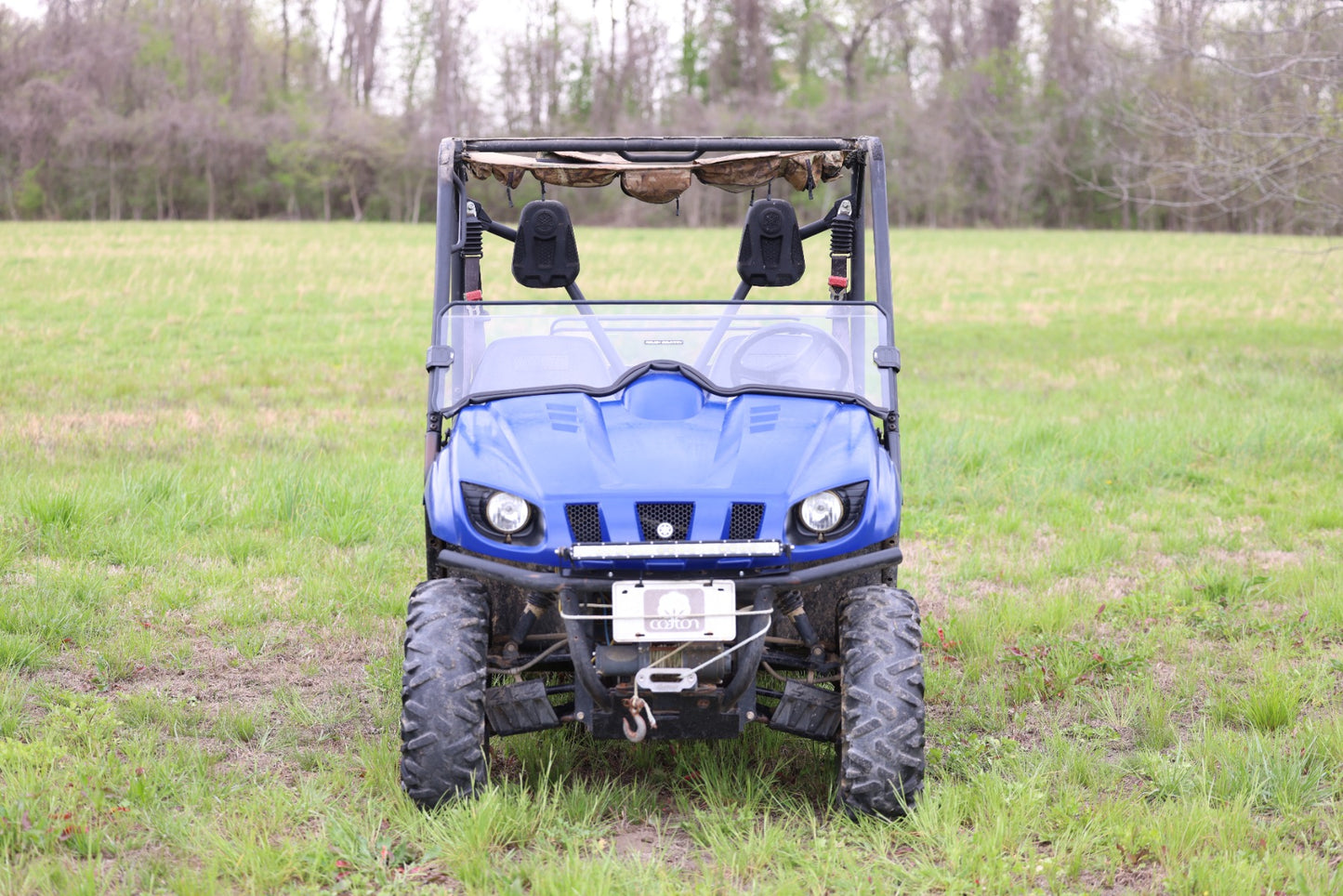 Half Windshield | Scratch Resistant | Yamaha Rhino 450/660/700