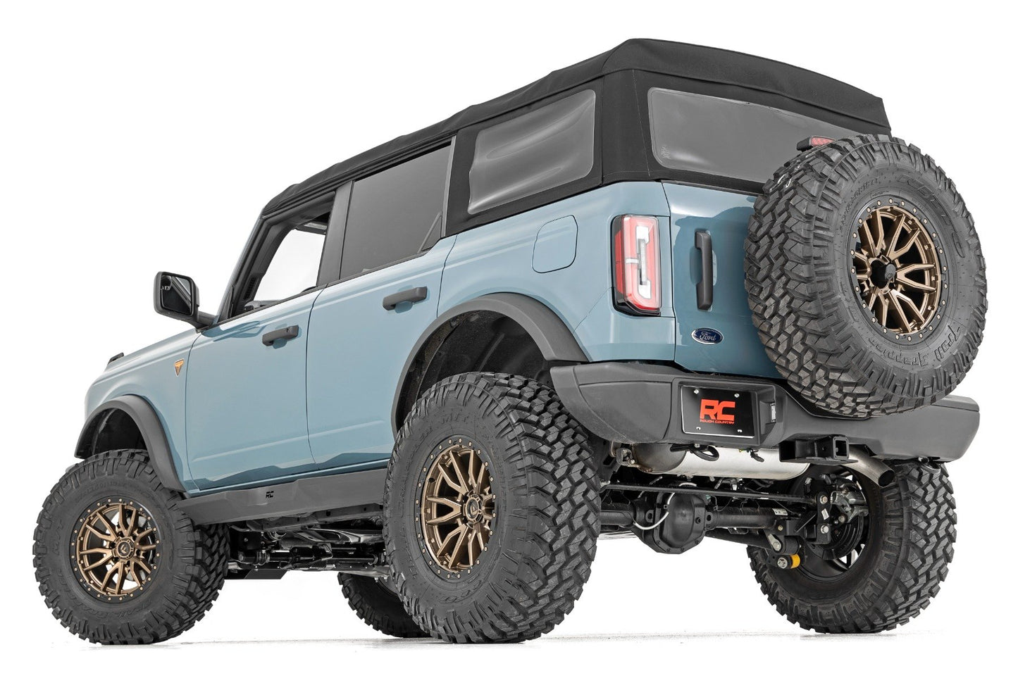 Rock Sliders | Heavy Duty l 4-Door | Ford Bronco 4WD (2021-2023)
