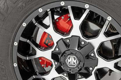 Caliper Covers | Front and Rear | Red | Toyota Tacoma 2WD/4WD SR SR5 &amp; Prerunner (2024-2025)