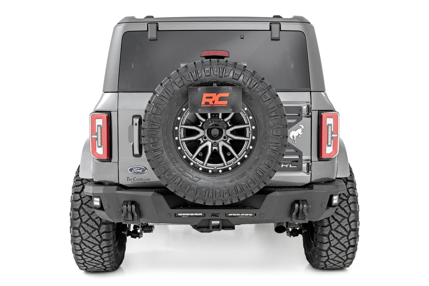 Rear Bumper | Black Series LED | Flood | Ford Bronco 4WD (21-23)