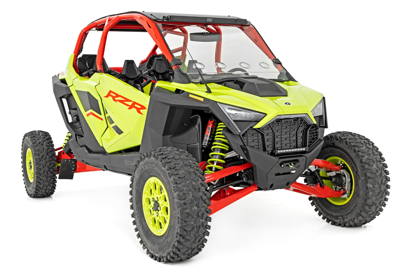 Vented Full Windshield | Scratch Resistant | Polaris RZR Pro/Turbo R