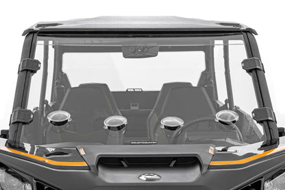 Vented Full Windshield | Scratch Resistant | Can-Am Commander 1000R/Max