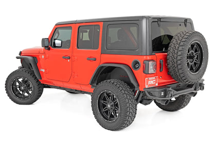 High Clearance LED Flat Fender Flare Kit | UV Treated | | Jeep Wrangler JL (18-23)