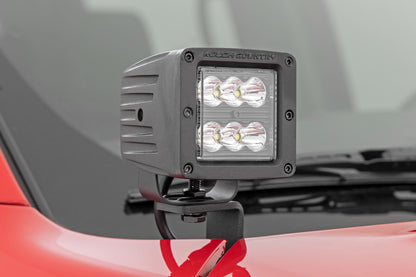 LED Light Kit | Ditch Mount | 2" Black Pair | Spot | Nissan Frontier (22-23)