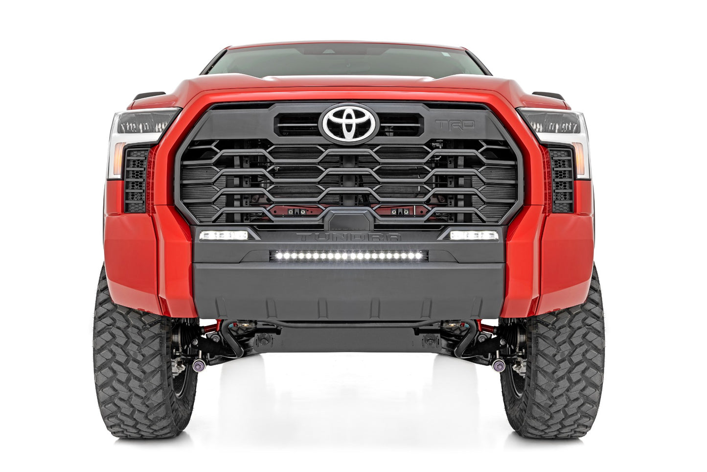 LED Light Kit | Bumper Mount | 20" Black Slim Line | Toyota Tundra (22-23)