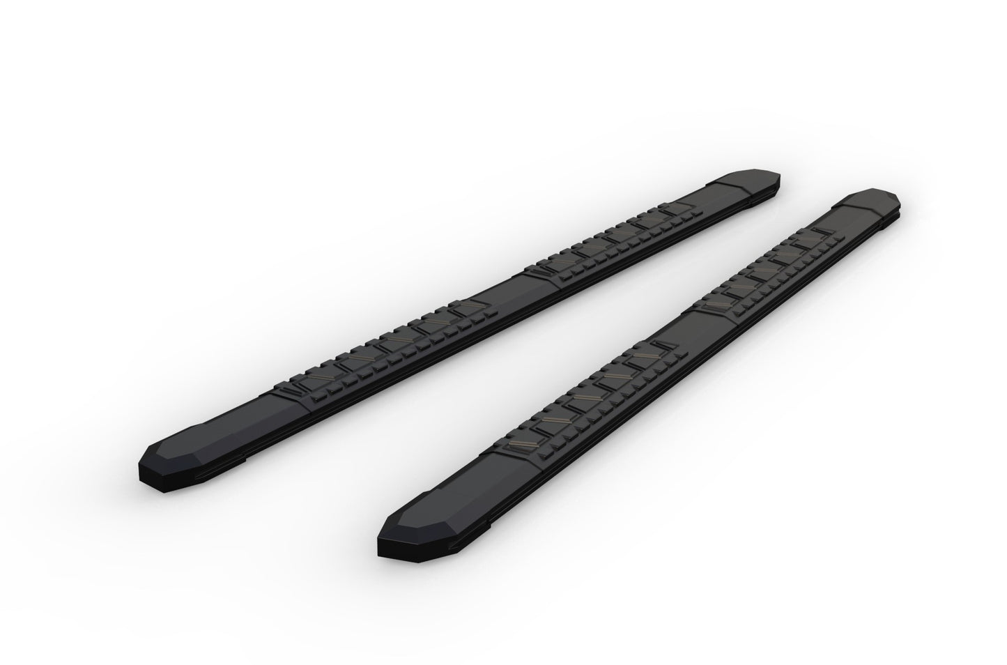 Vanguard Black Powdercoat Side Steps & Running Boards Running Boards Running Board for 2015-2024 ford f-150 nan
