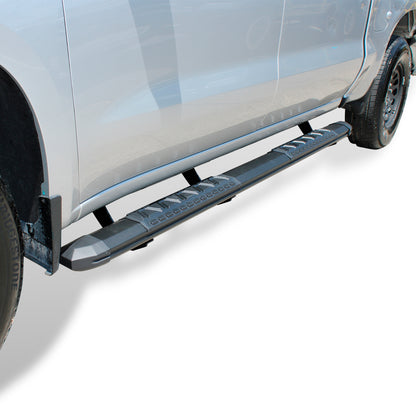 Vanguard Black Powdercoat Side Steps & Running Boards Running Boards Running Board for 2015-2024 ford f-150 nan