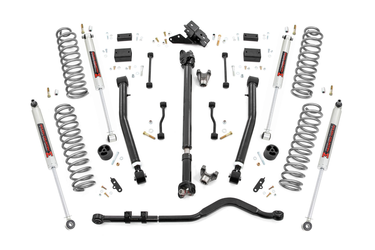 3.5 Inch Lift Kit | Adj Lower | FR D/S | M1 | Jeep Wrangler Unlimited 4WD (24-25)