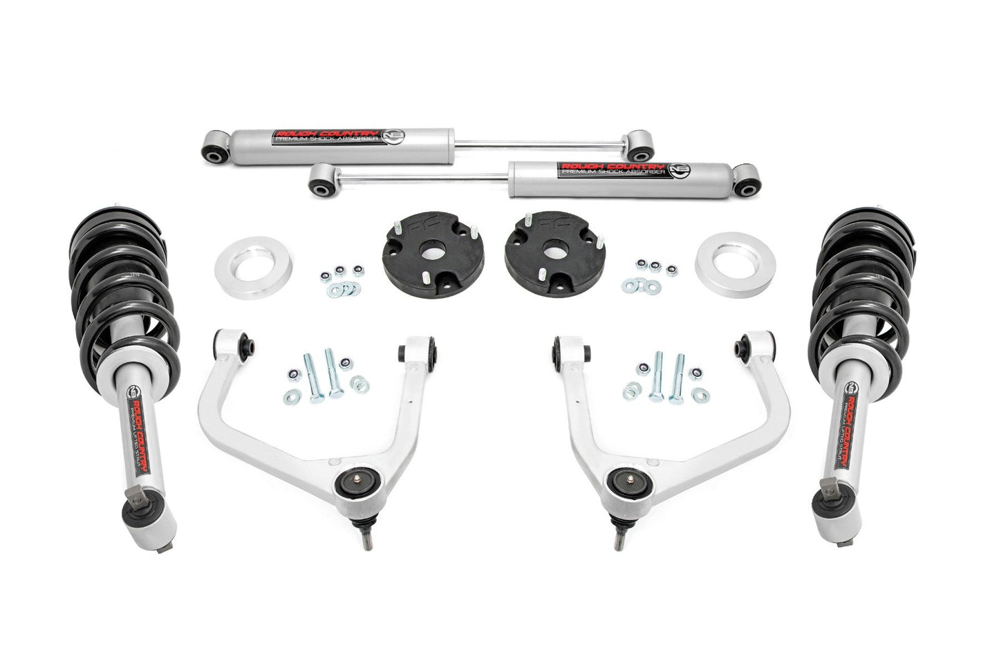 3.5 Inch Lift Kit | N3 Struts | GMC Yukon/Yukon XL 1500 4WD (2021-2024)
