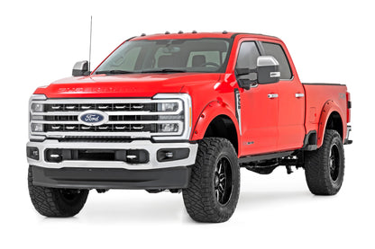 Traditional Pocket Fender Flares | JS Iconic Silver | Ford F-250/F-350 Super Duty (2023)