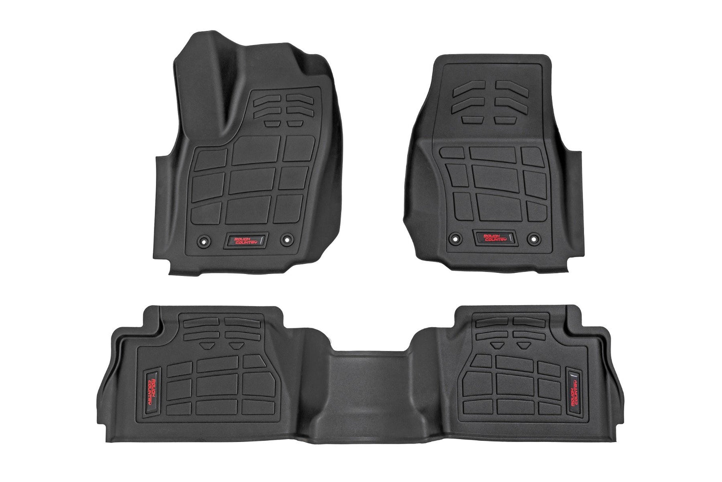 Sure-Fit Floor Mats | Front & Rear | Crew | Toyota Tacoma (2024)