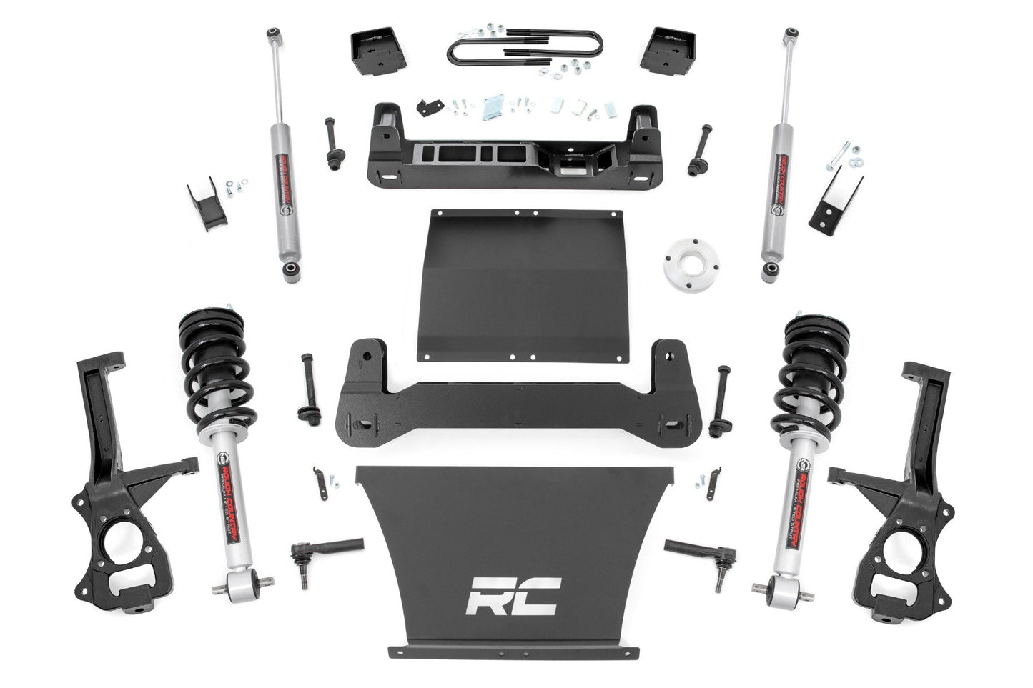 6 Inch Lift Kit |Mono Leaf Rear | N3 Struts | GMC Sierra 1500 2WD (25-26)