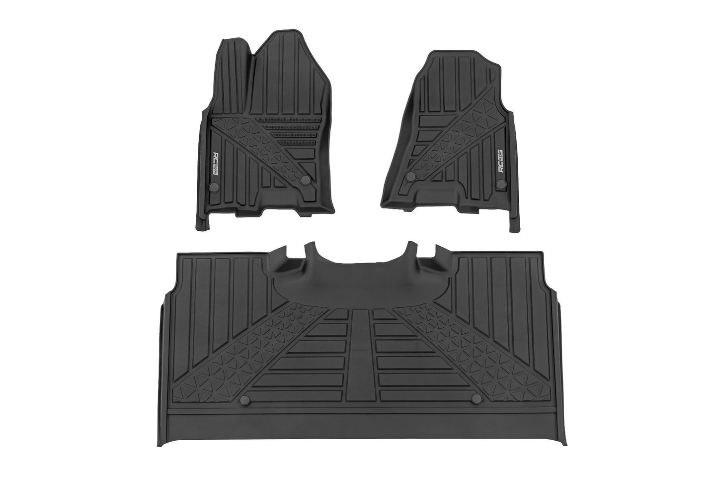 Flex-Fit Floor Mats | FR &amp; RR | Crew | Ram 1500 (25)